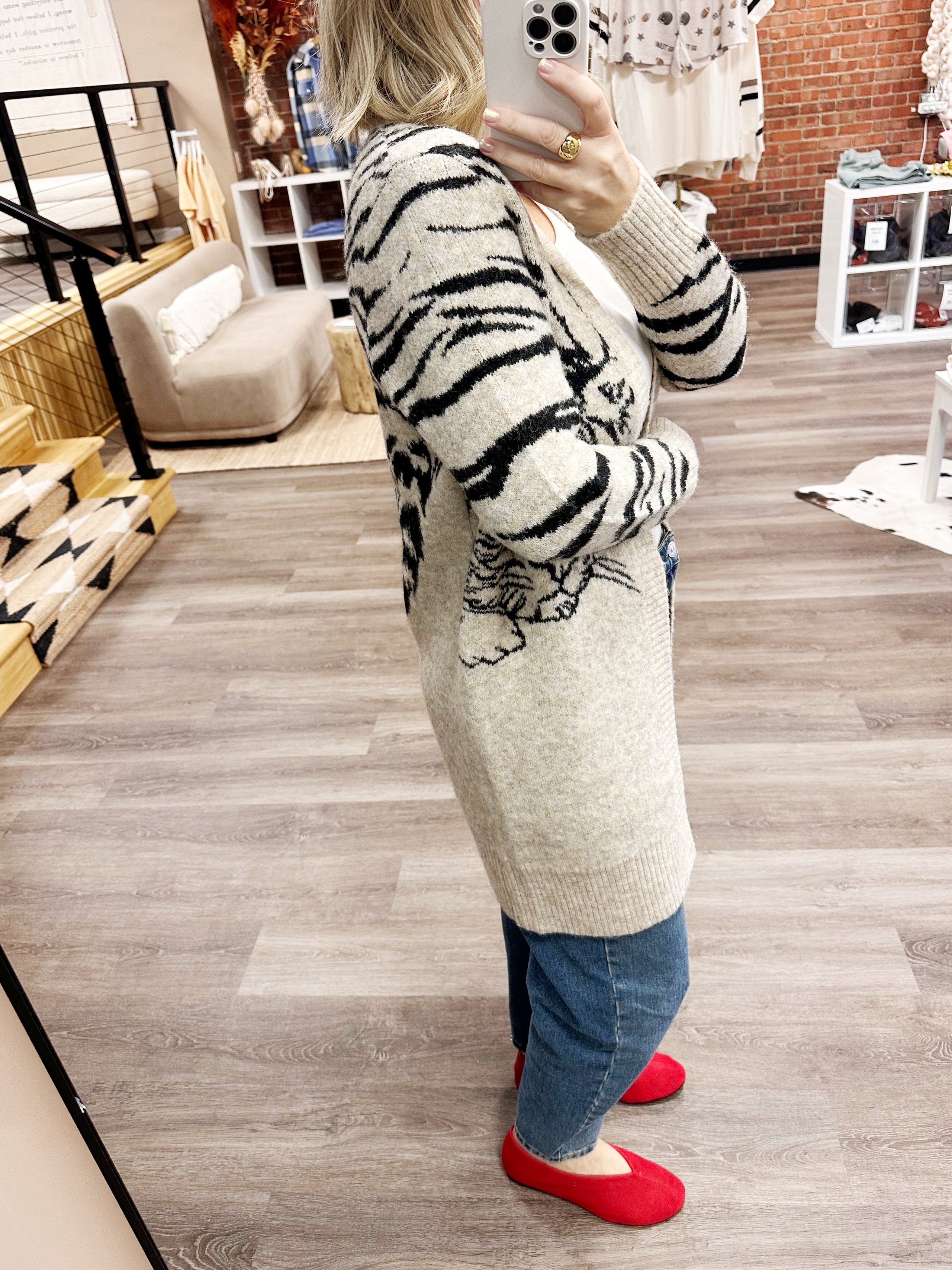RD Style Kyana Cardigan Ash Tin Boutique